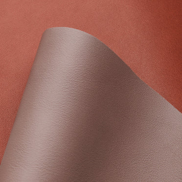 Curved edge of one surface over another.