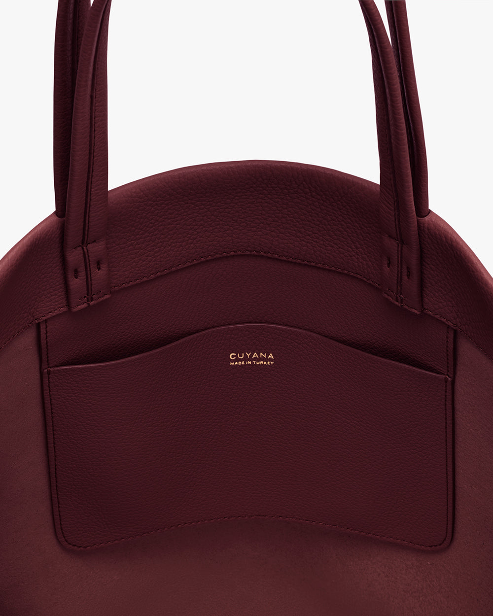 Tote bag with two handles and an interior pocket.