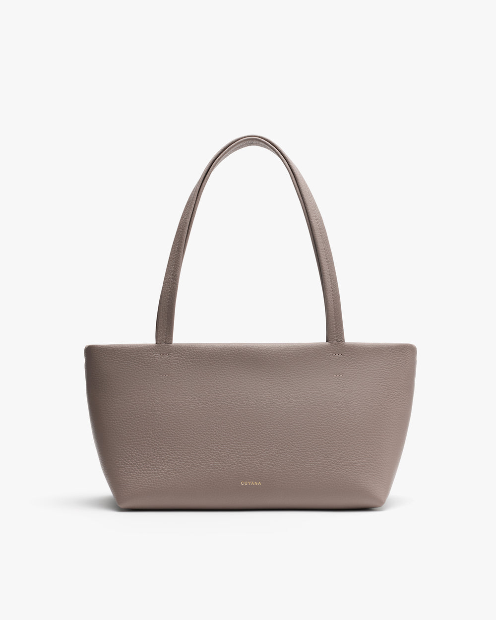 Tote bag with simple design and two handles.