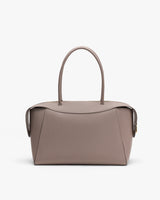 Handbag with two handles and a structured body