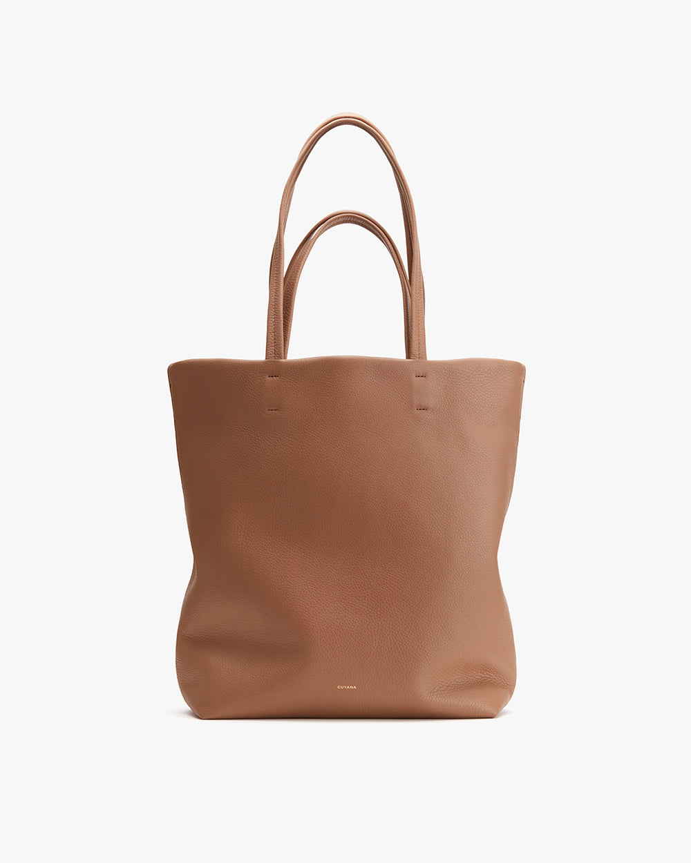 Tote bag standing upright on a plain background.