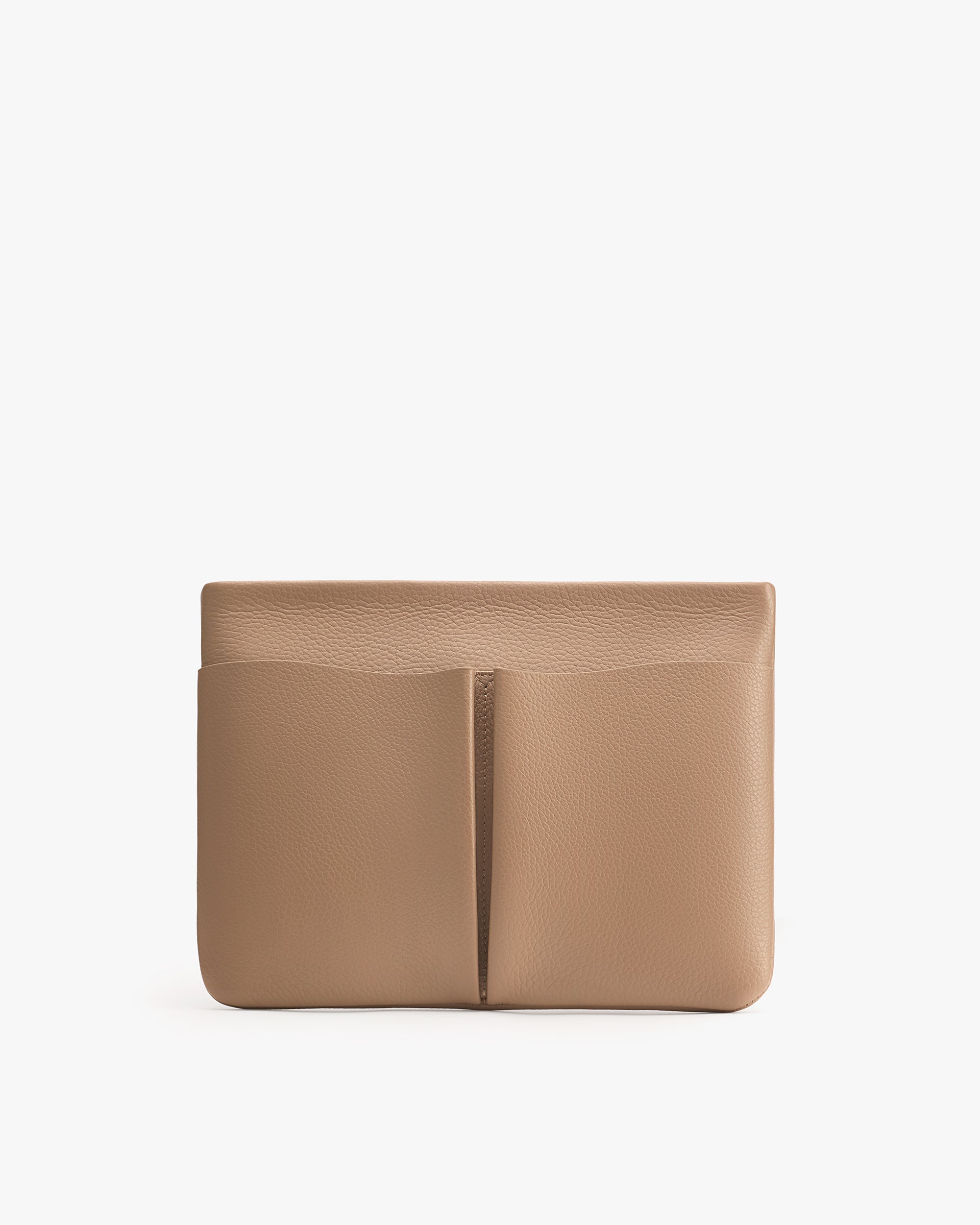 Rectangular tablet sleeve with a front pocket.