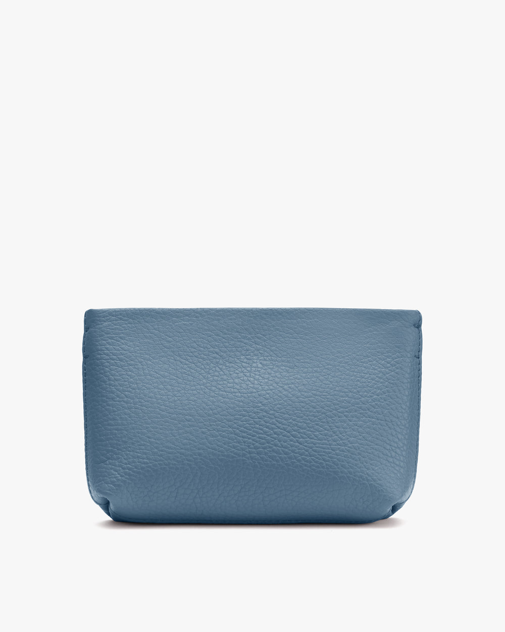 Small textured pouch on a plain background.